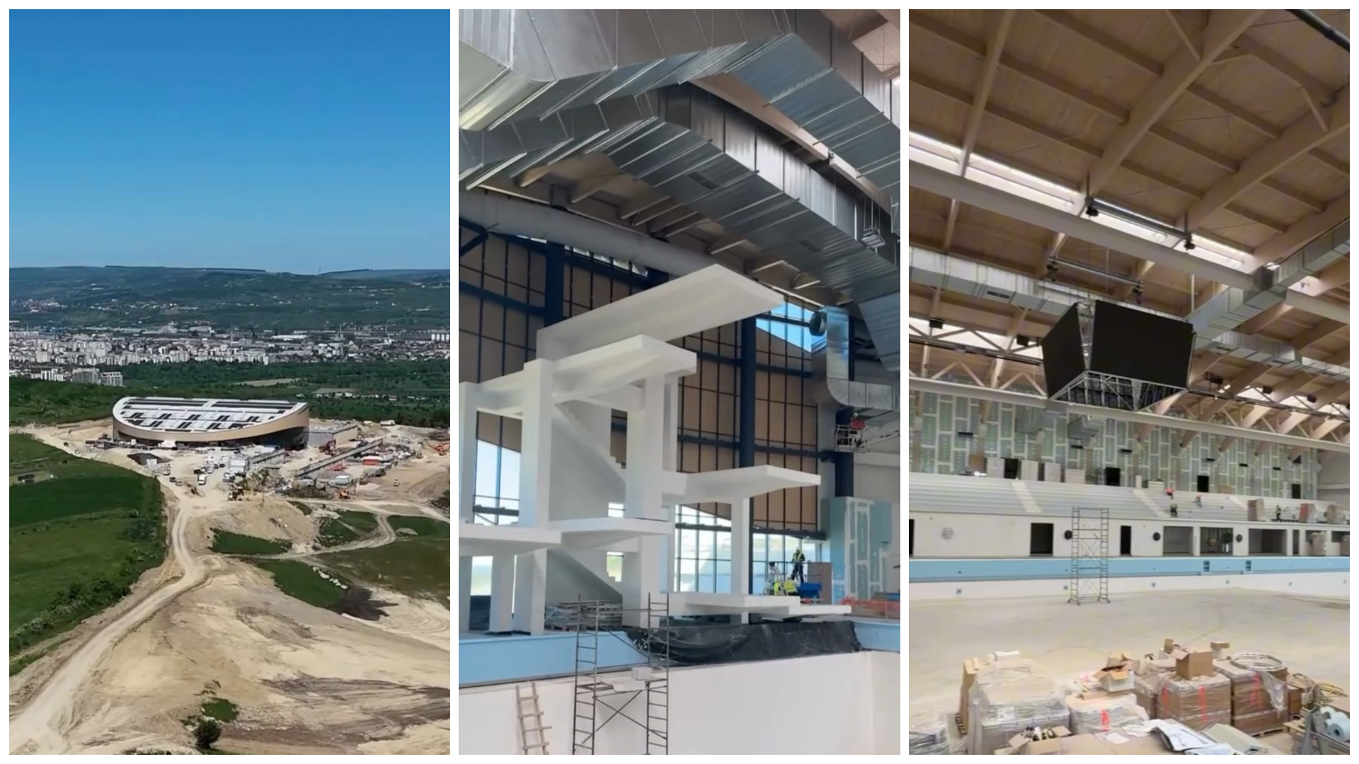 Investiție majoră în sport la Cluj: Bazinul olimpic din Borhanci aproape de finalizare